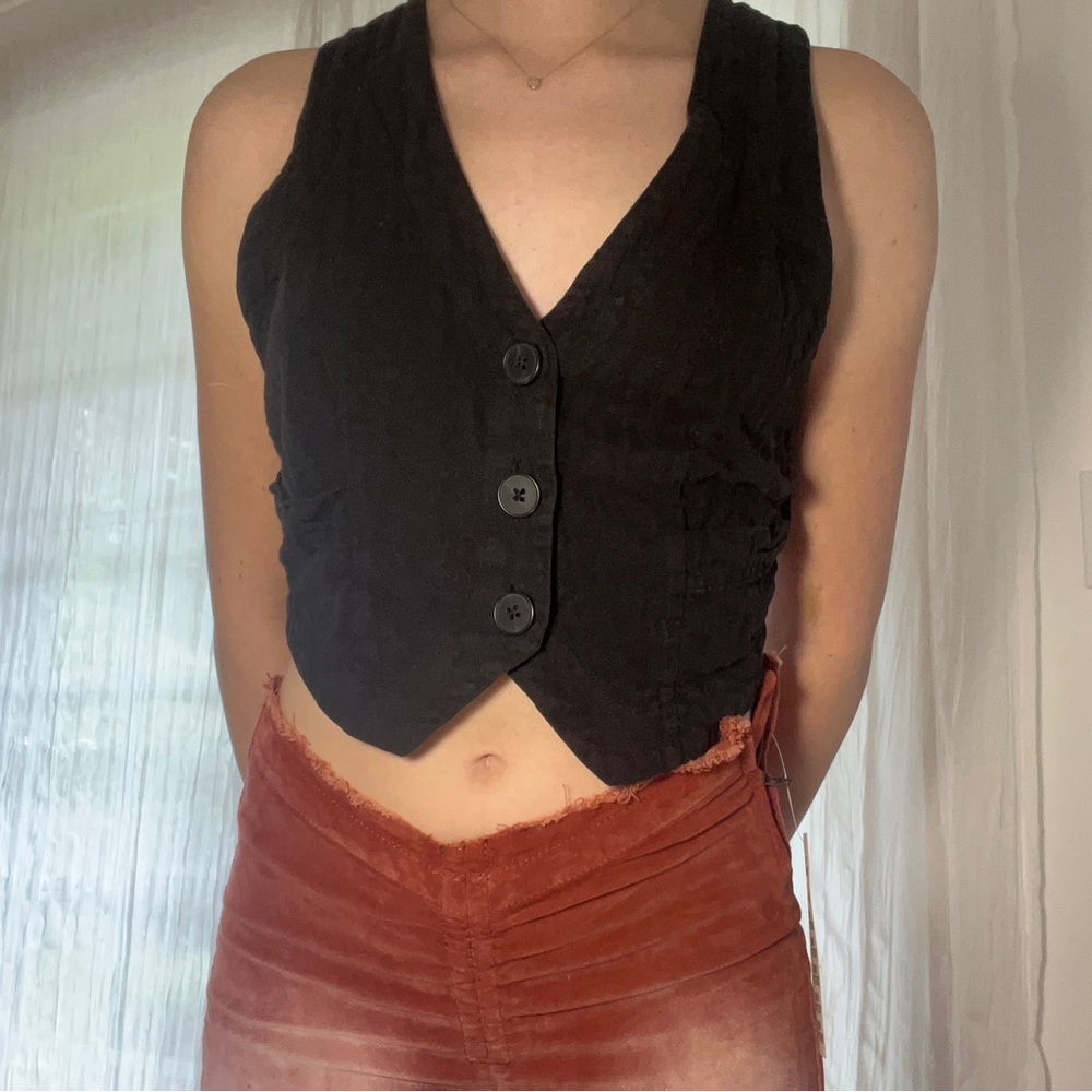free people vest top